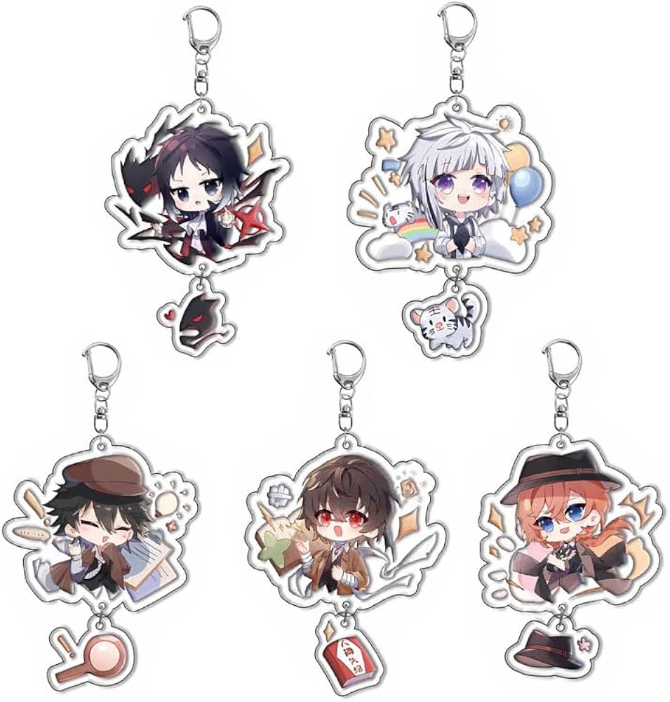 5周年記念くじ 中也 江戸川乱歩 芥川 中島敦 ポスター 中島敦＆芥川