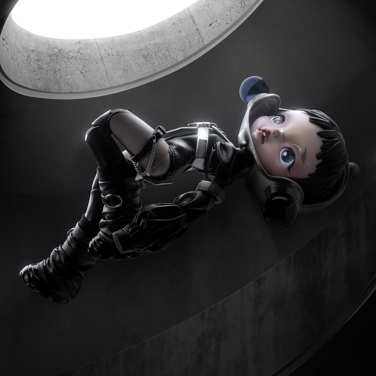 Amazon.co.jp: POP MART SKULLPANDA The Unknown 1/6 アクション