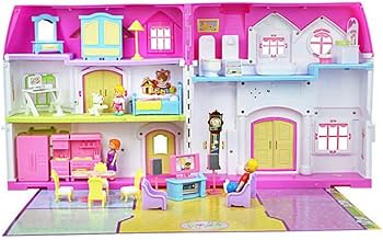 Amazon.co.jp: おもちゃミニチュアドールハウスキットマンションドール