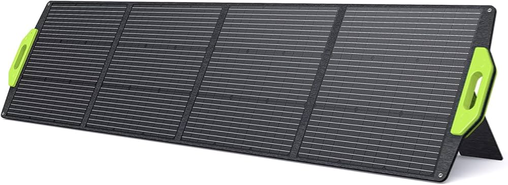 Amazon | FOSSiBOT ソーラーパネル 200W 折り畳み式 ソーラー