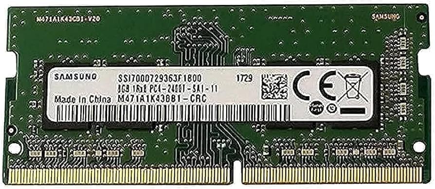 Samsung 8GB DDR4 PC4-19200, 2400MHz, 260 PIN SODIMM, Dual Ranked