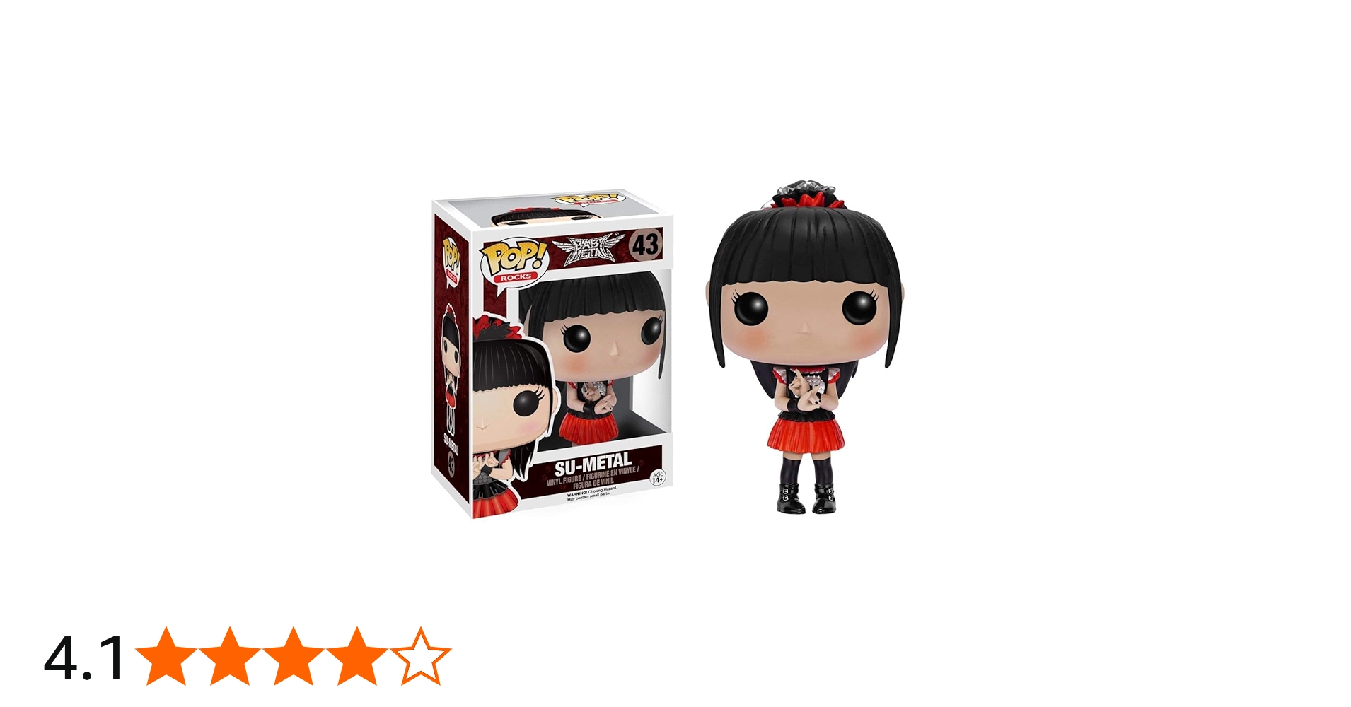 Amazon | Funko Babymetal Su-Metal Pop! ビニールフィギュア