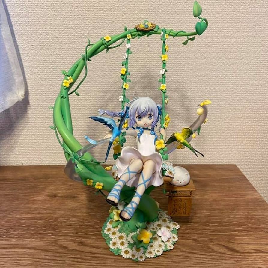 チノ フィギア 花のブランコ ご注文はうさぎですか？？ チノ ～お花の