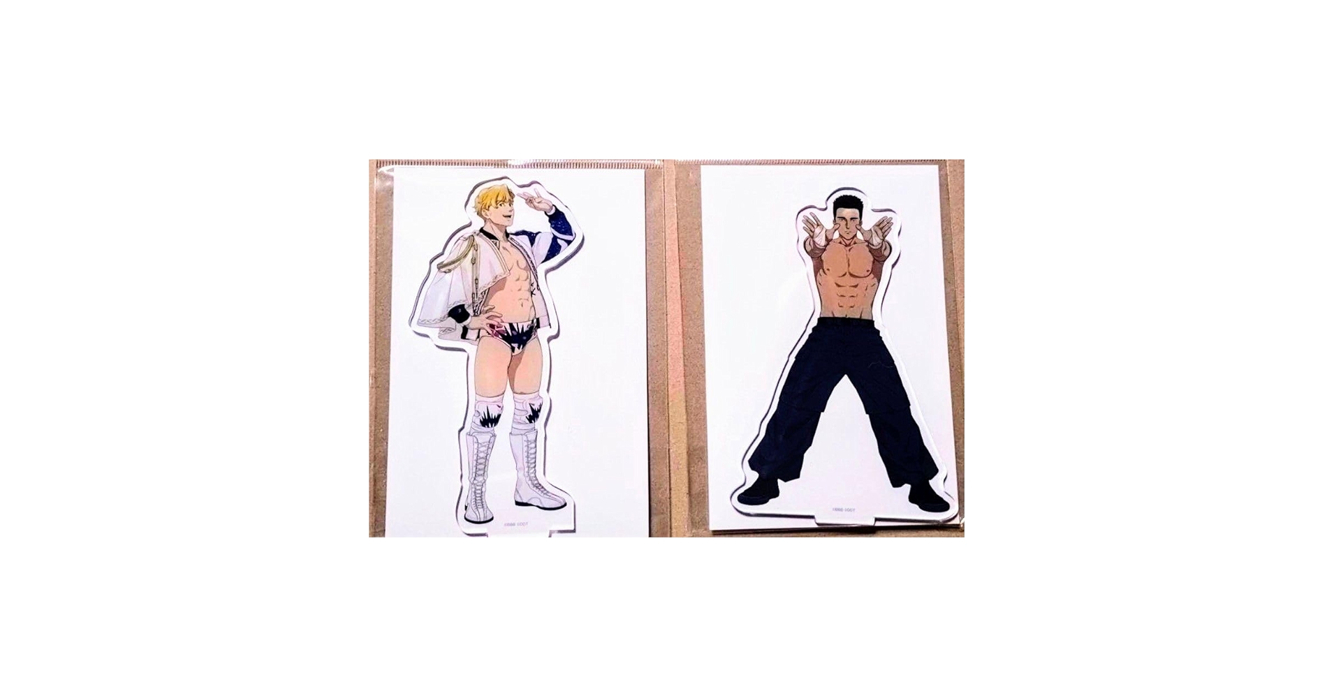 ブレイバーン DDTプロレス コラボ アクリルブロック イサミ スミス