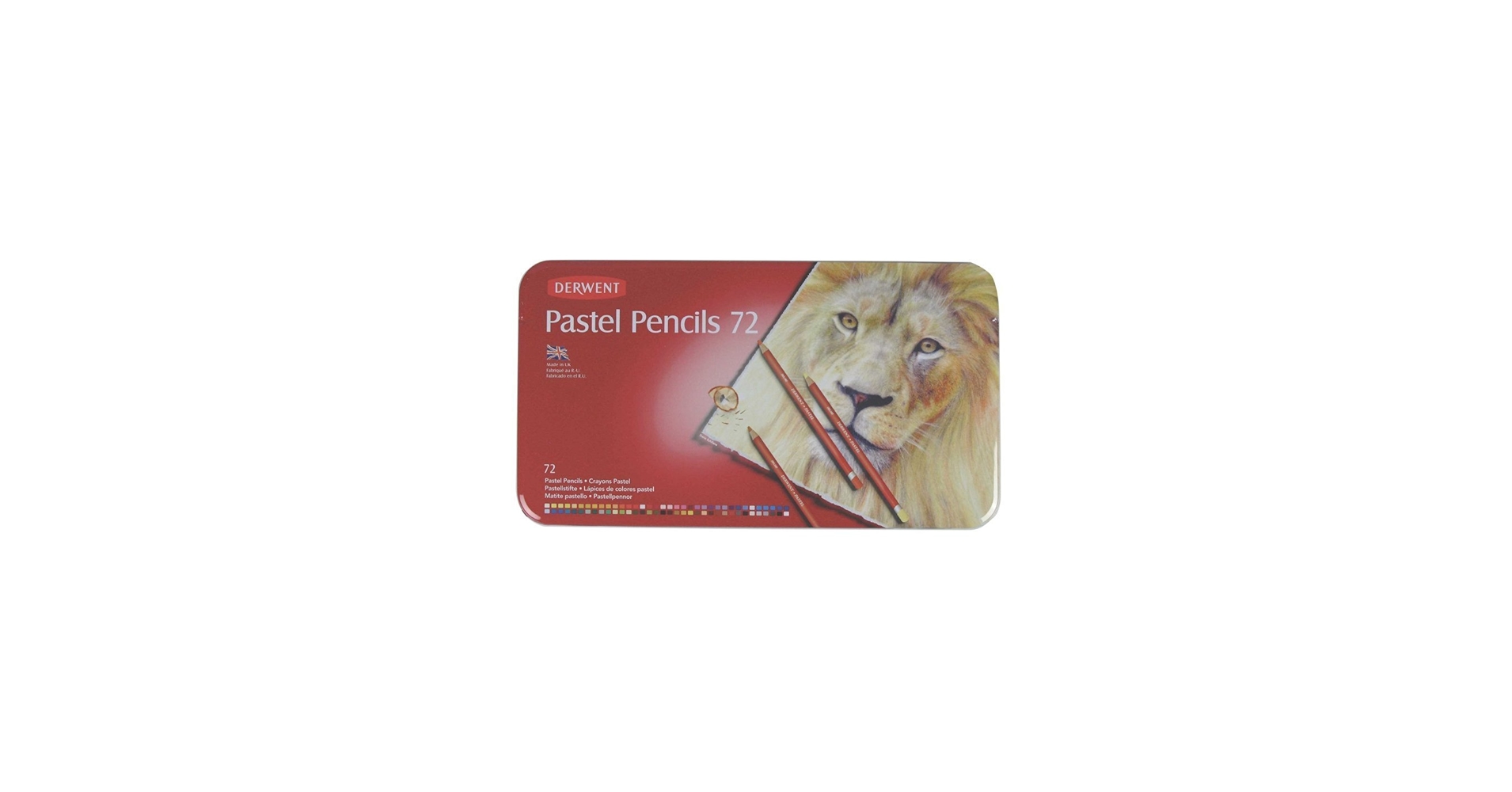 Amazon.com: Derwent 72 Pastel Pencil Metal Tin Set