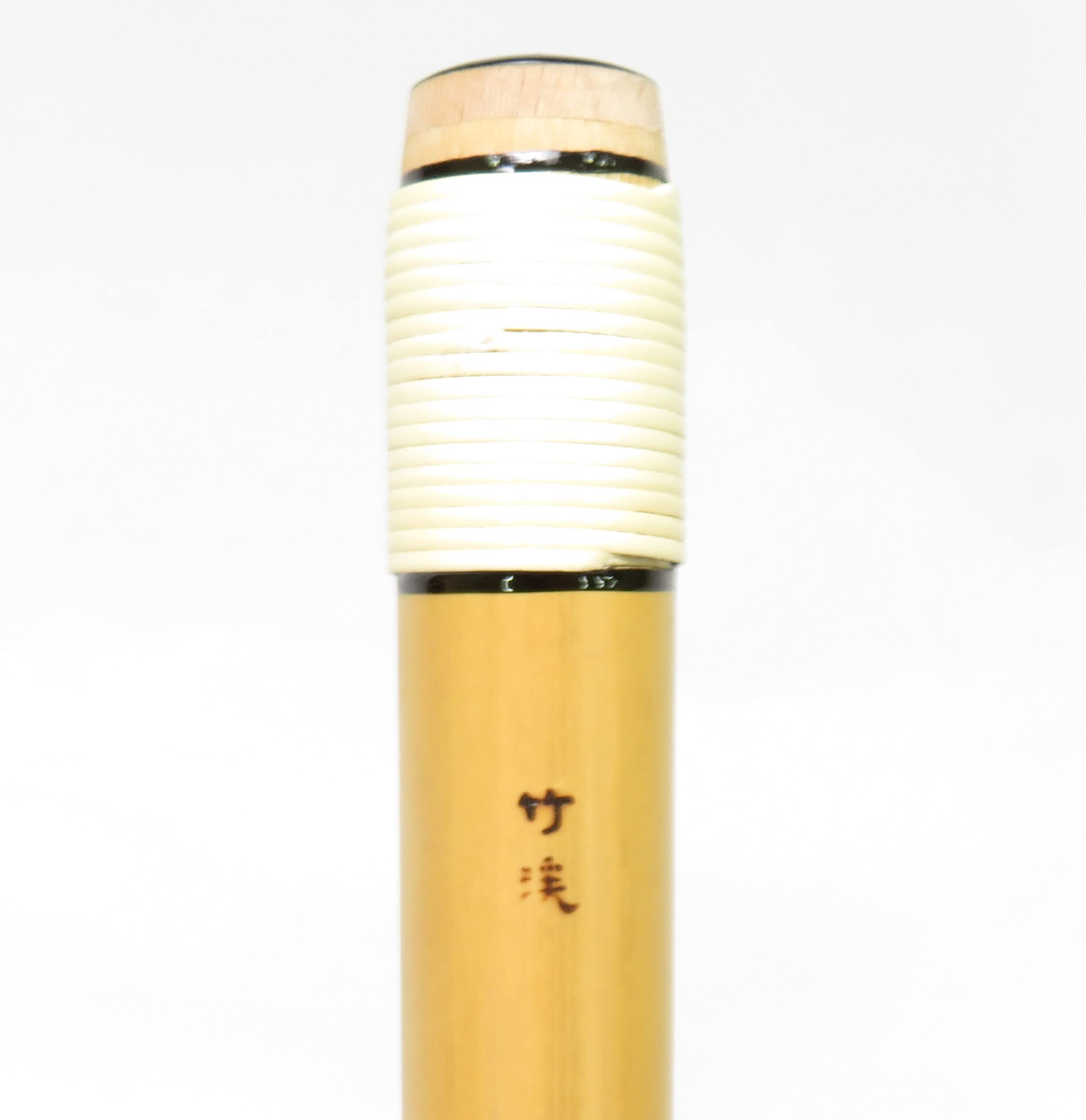 篠笛 古典調 7穴 四本調子 天地胴籐巻き 燻風仕上げ 篠笛 古典調 五本