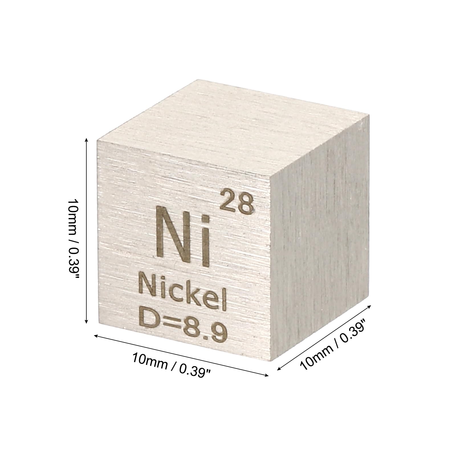5点まとめて レアメタル インゴット 元素キューブ Ni ニッケル 5点