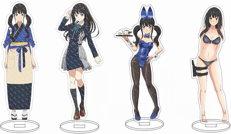 Amazon.co.jp: リコリス・リコイル アクリルスタンド 4点セット