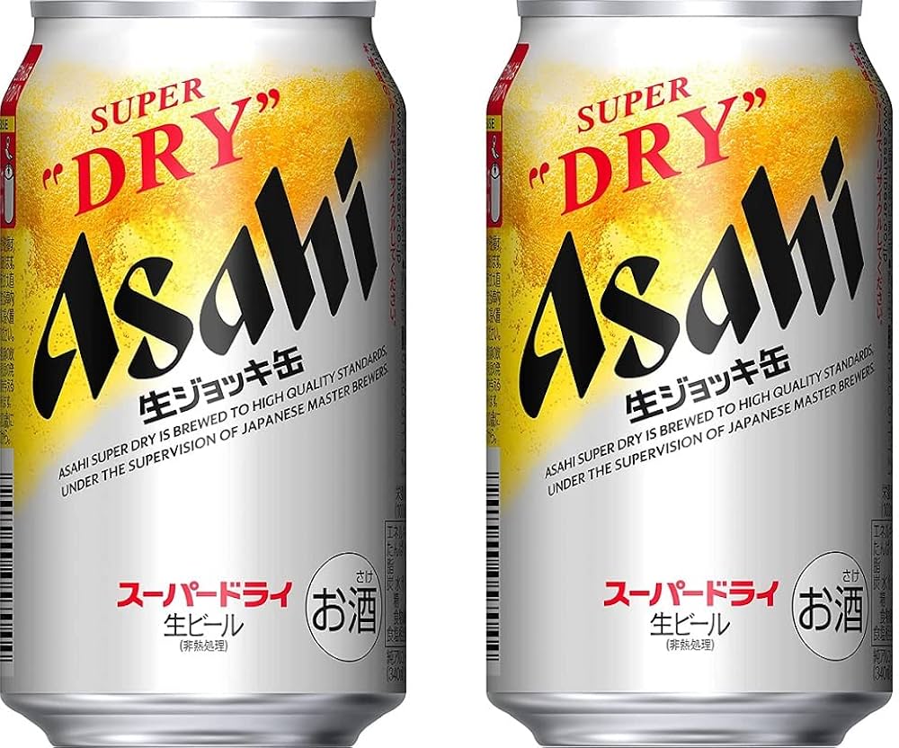 Amazon.co.jp: アサヒビール スーパードライ 生ジョッキ缶 340ML 48本