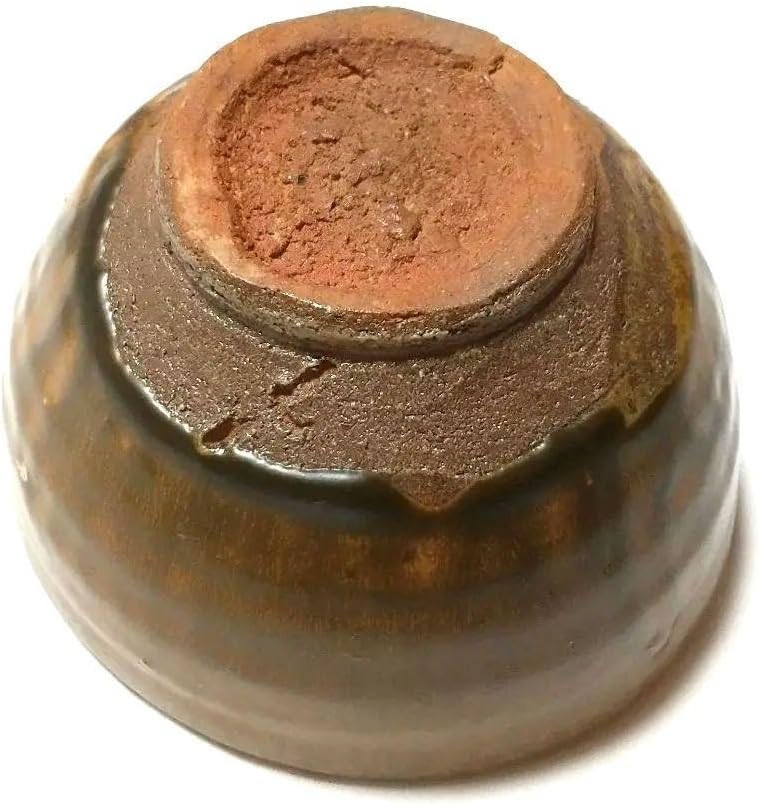 唐津焼 西岡小十 黒唐津茶碗 窯変 共箱 共布 未使用品 2025