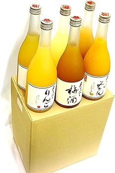 もえ 梅乃宿 あらごしみかん2本、みっく酒2本、もも2本 計6本セット