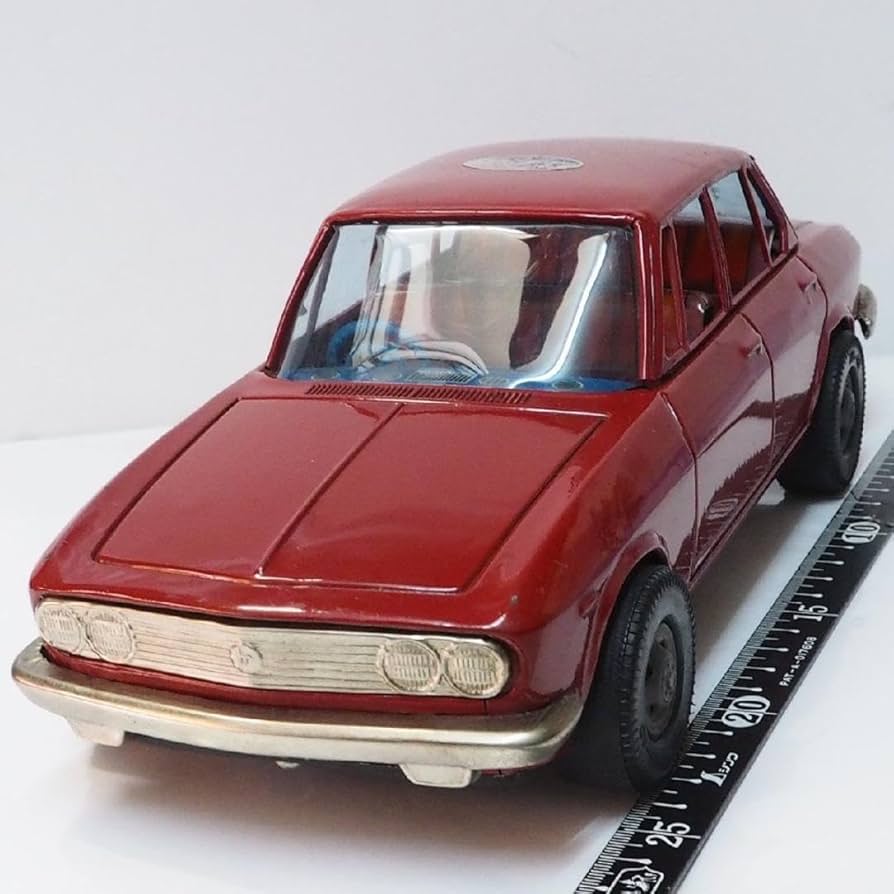 イチコー【初代マツダ ルーチェ赤フリクション】当時物ブリキ製