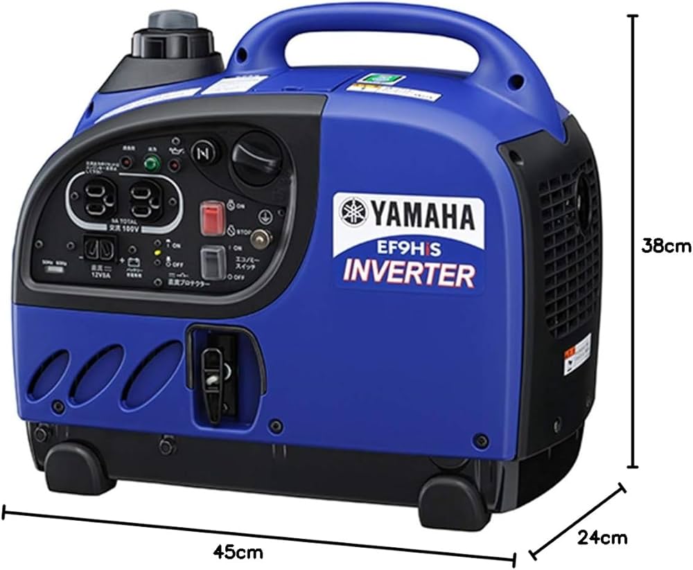 YAMAHA EF9H S インバーター発電機(オイル2缶付き）