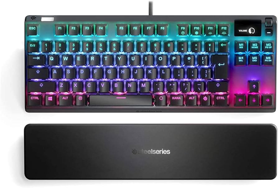 Amazon.co.jp: SteelSeries ゲーミングキーボード テンキーレス 赤軸