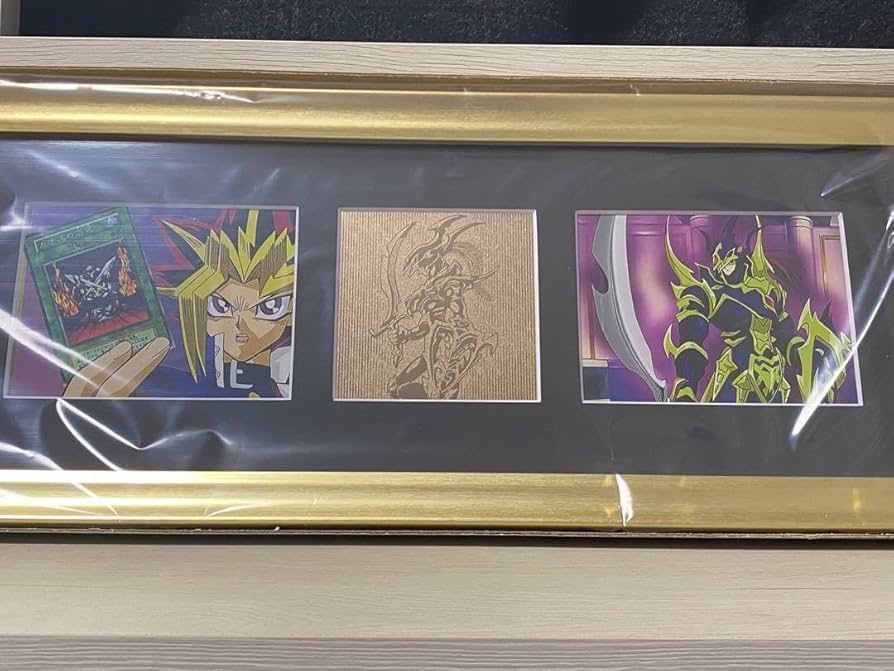 遊戯王 ゴールドメタルプレート付きキャラファイングラフ カオス