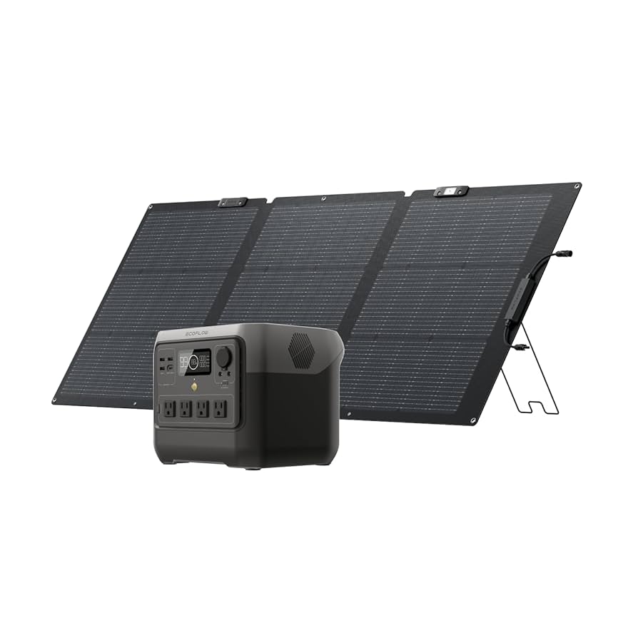EcoFlow RIVER2 Pro ポータブル電源ソーラーパネル110Wセット