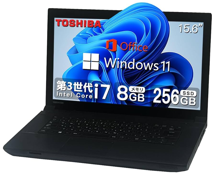 爆速仕様 Core i7東芝dynabookノートパソコン SSD Webカメラ 爆速仕様