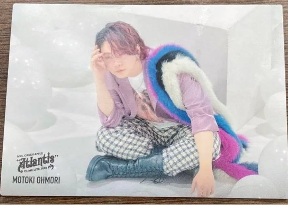 Mrs. GREEN APPLE フォトカード 大森 Utopia リライアンス Mrs. GREEN