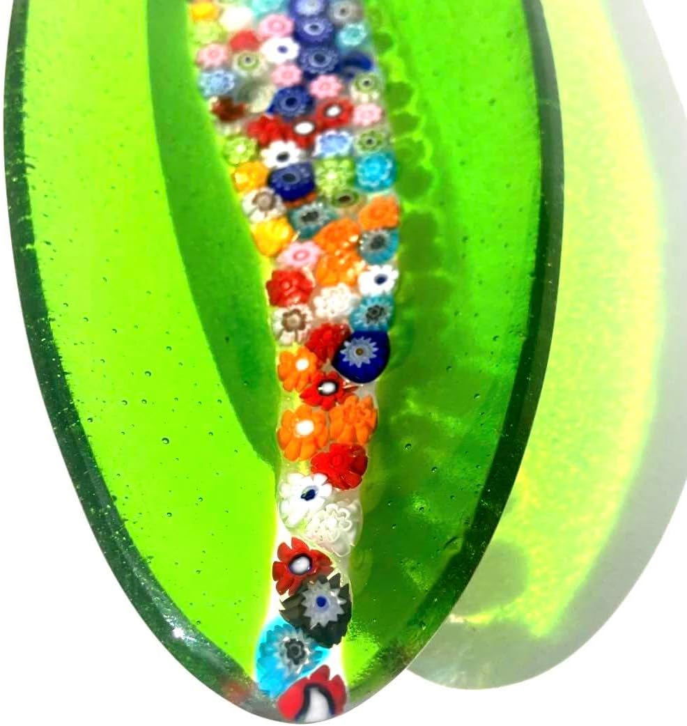 MURANO ムラノ イエロー ミルフィオリ お碗 皿 MURANO ムラノ イエロー