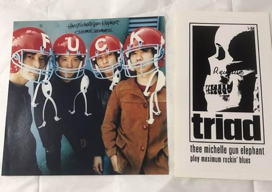 ミッシェルガンエレファント THEE LIVE 30THステッカー ミッシェルガン