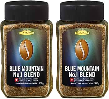 Amazon.co.jp: ハマヤ ブルーマウンテン No.1ブレンド 100g 2個セット