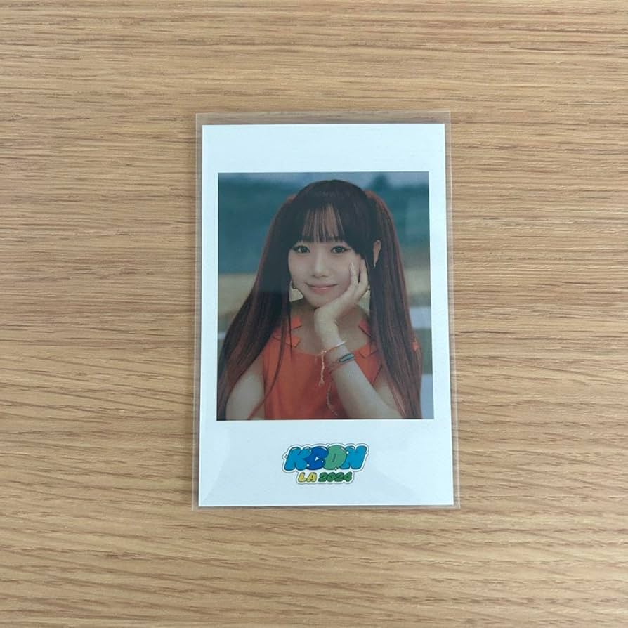 ME:I ミーアイ 清水恵子 KCONLA2024 ポロライドチェキ風トレカ