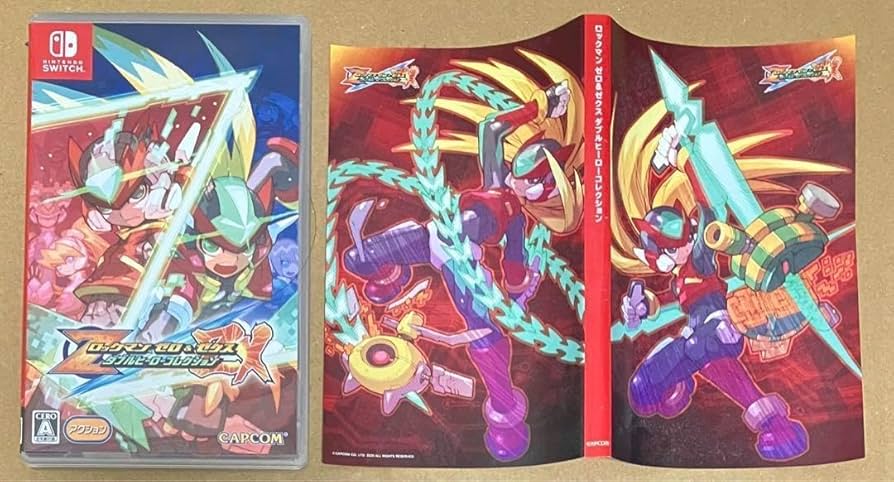 Amazon.co.jp: 限定特典スリーブ付 ロックマン ゼロ&ゼクス ダブル