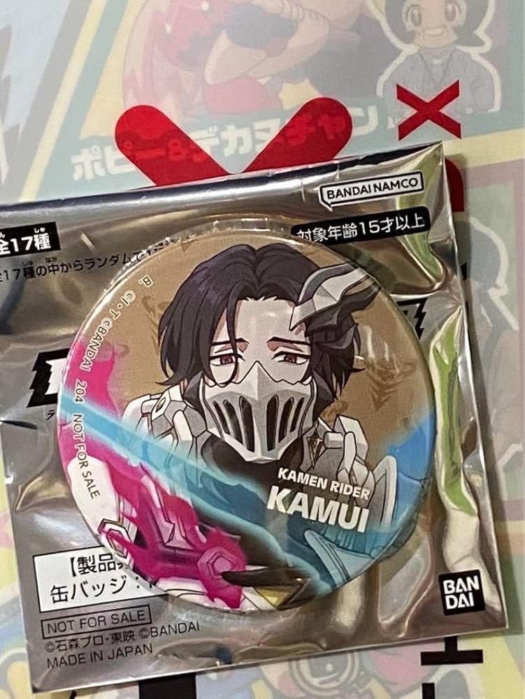 神威為士 小売 仮面ライダー ライドカメンズ anime japan 缶バッジ