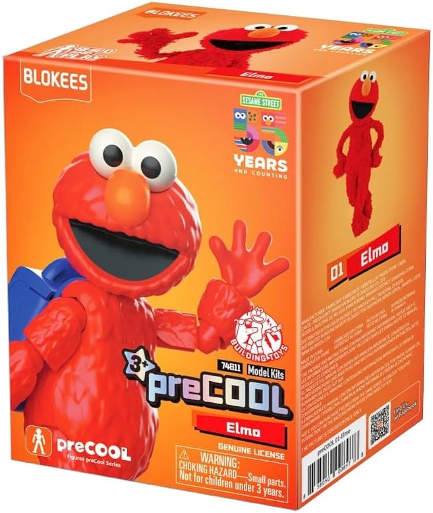 Amazon.co.jp: Blokees Figures セサミストリート preCOOL「エルモ
