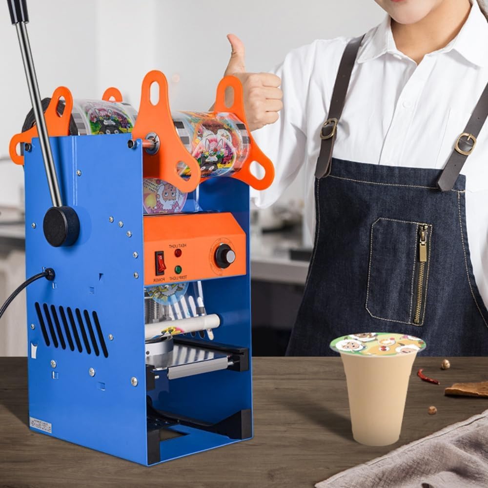 卓上 カップシーラー シーリングマシンET-95SN 2019年製 A】 卓上