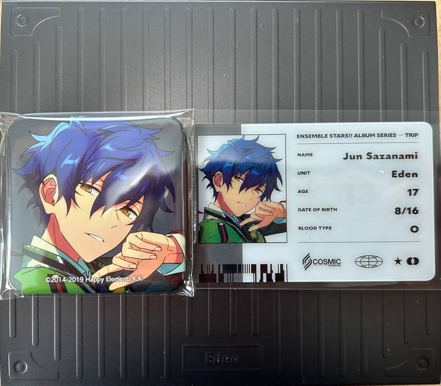 漣ジュン アルバム缶バッジ あんスタ TRIP アルバムシリーズ 特典 缶