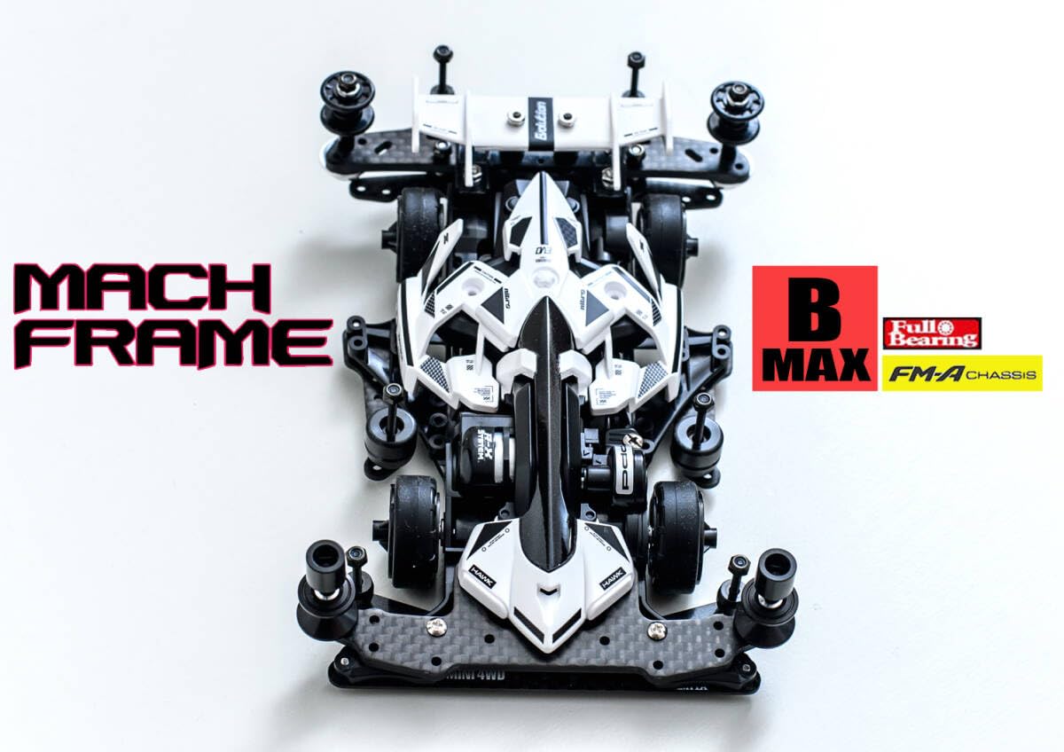 Amazon | ミニ四駆完成品マッハフレームFMA フルカスタム塗装済み未