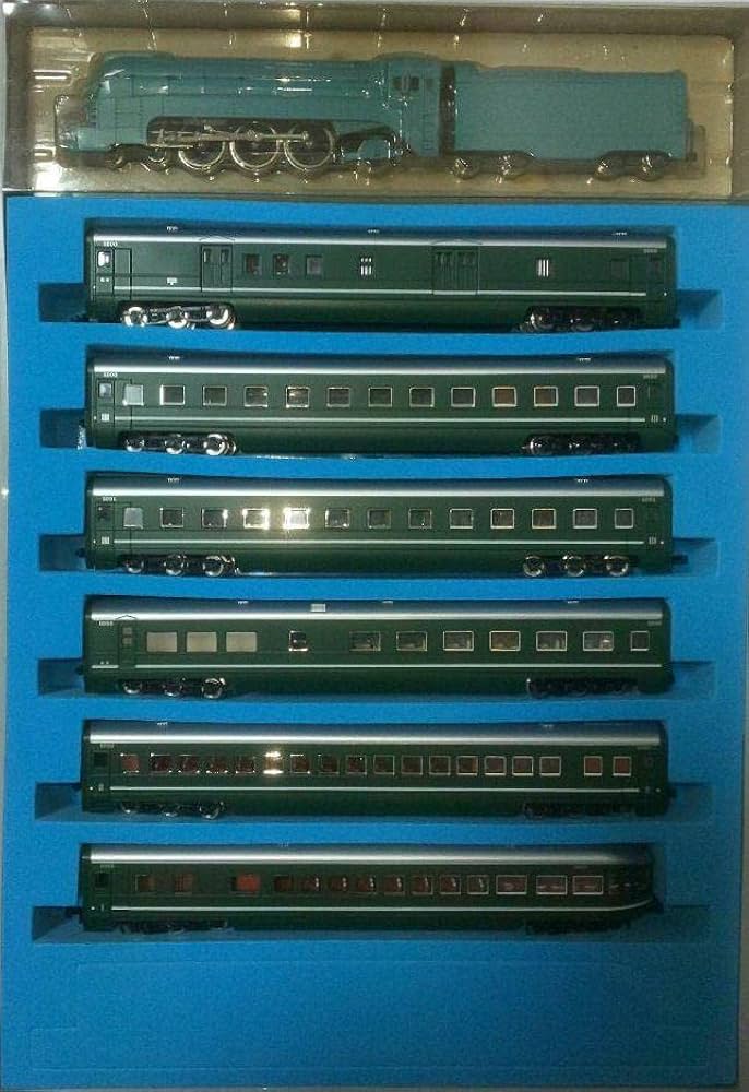 Amazon | Nゲージ 満州鉄道 パシナ979 あじあ号 7両セット - | 鉄道