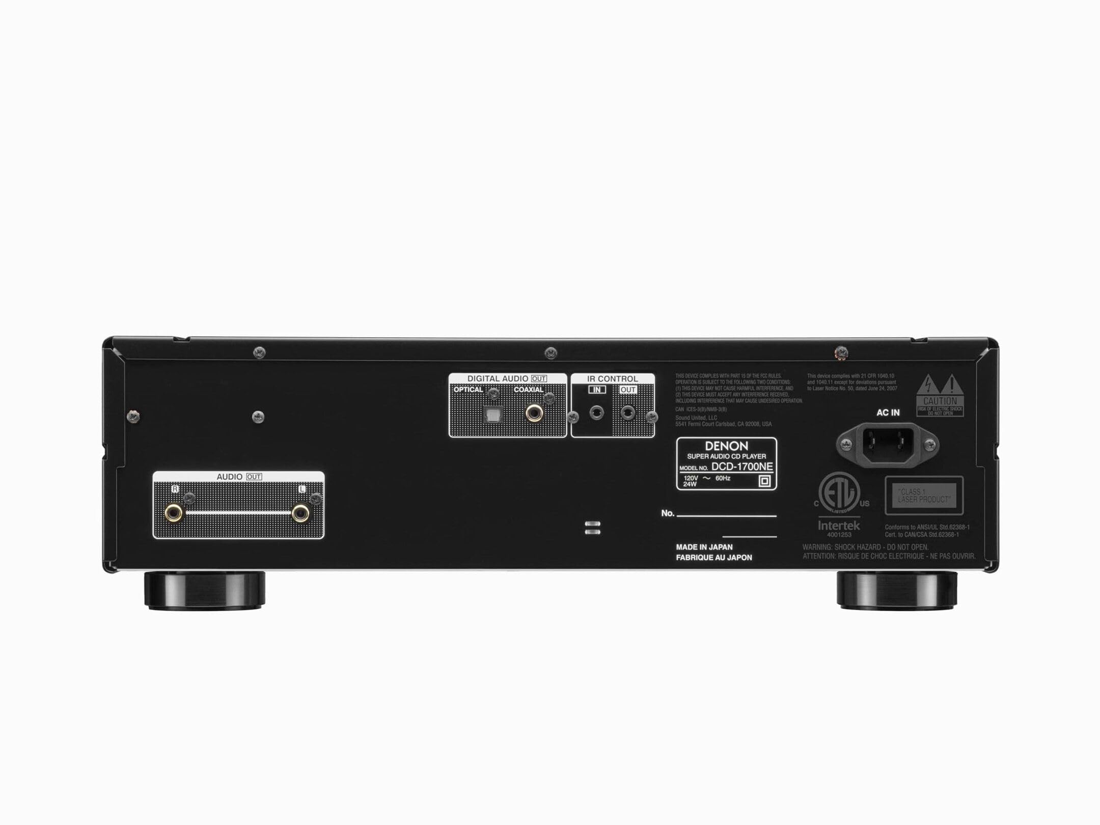 Amazon.com: Denon DCD-1700NE SACD Player, CD Players for Home