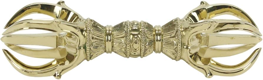 Amazon｜五鈷杵 13.8cm 真言宗 密教法具 金剛杵 真鍮 日本製｜具足