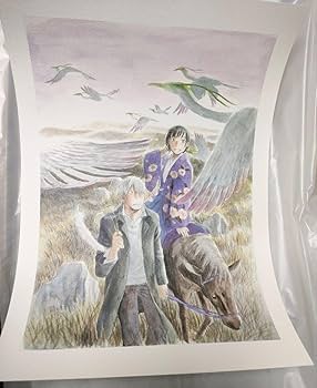 Amazon.co.jp: 蟲師 二十景 複製原画 漆原友紀画集 蟲襖 むしあお