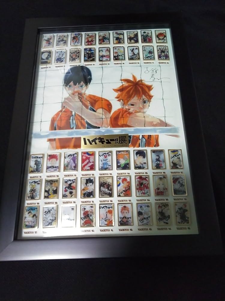 ハイキュー コミックス全巻ピンズ ハイキュー展