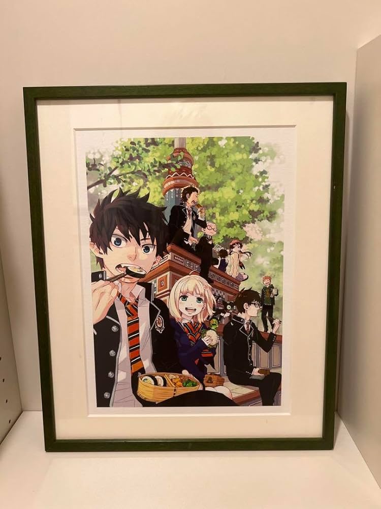 Amazon.co.jp: 青の祓魔師 高級複製原画 ジャンプストア限定 完全受注