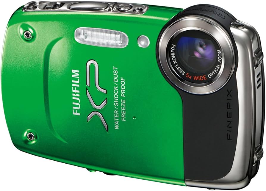 Amazon.com : Fujifilm FinePix XP20 Green 14 MP Digital Camera with