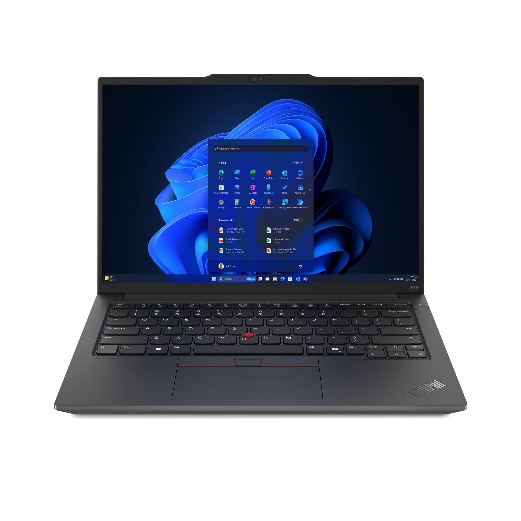 Notebook Lenovo ThinkPad E14 Intel® Core Ultra 5 125U 16GB 512GB