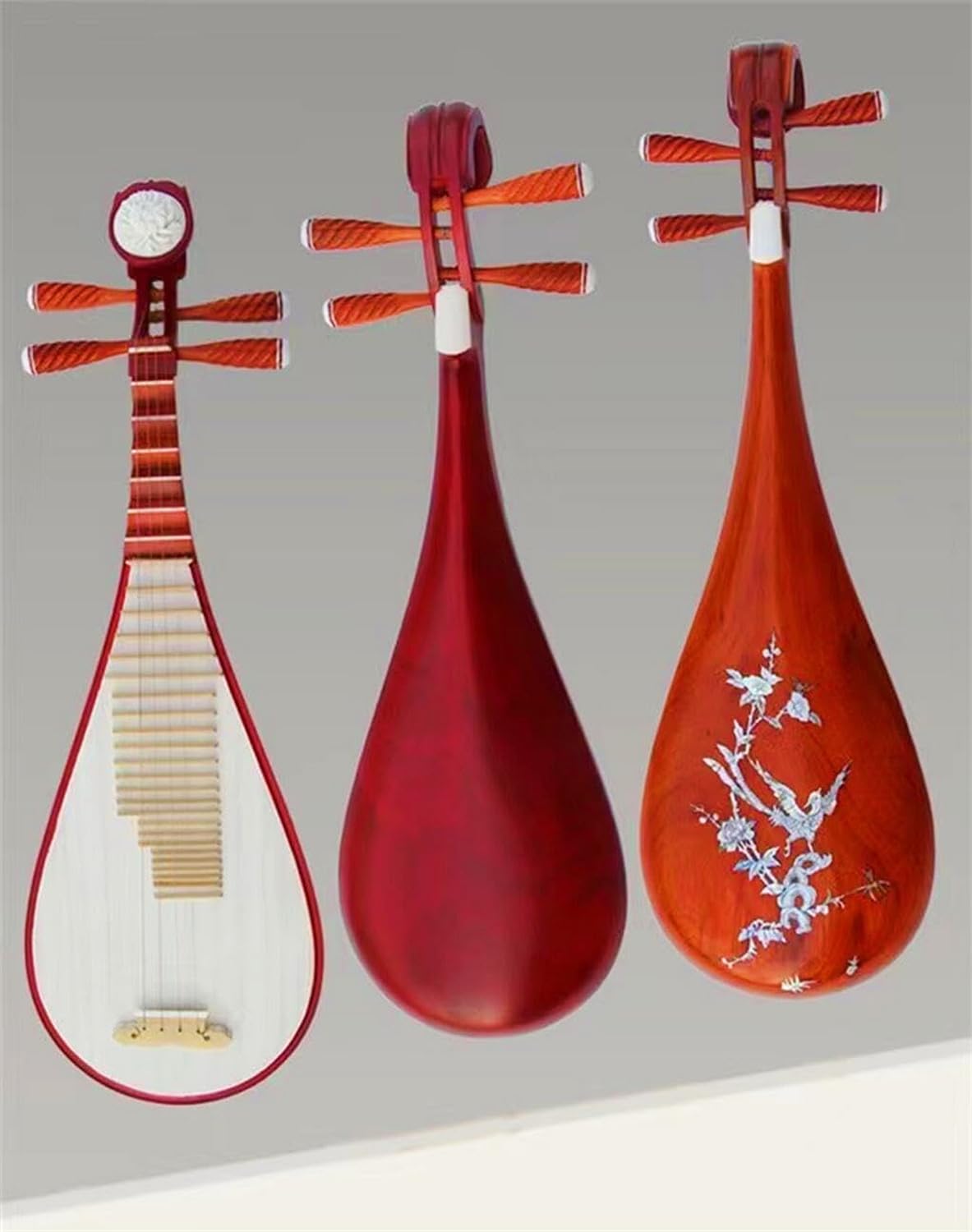 Amazon | 中国楽器「琵琶」琵琶 (びわ) 普及品 中国琵琶演奏セット