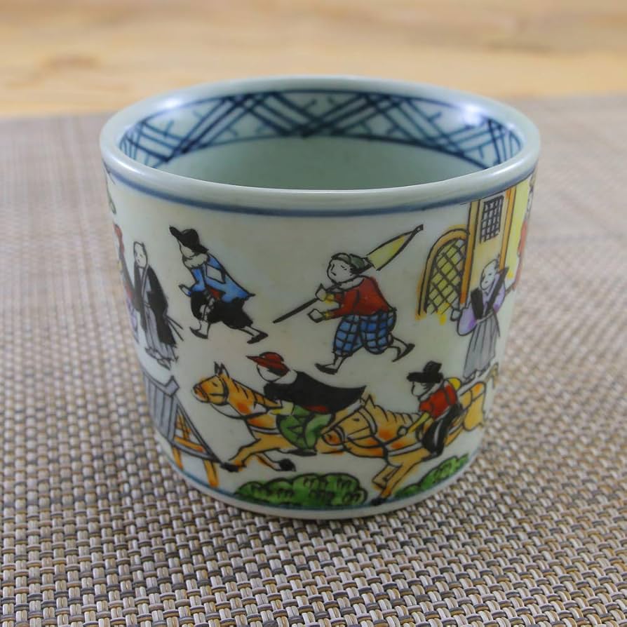 ⬇️ 円左エ門窯 ⭐︎ 飾り馬 小 手書き 有田焼 有田焼の窯吉 - 飾り馬