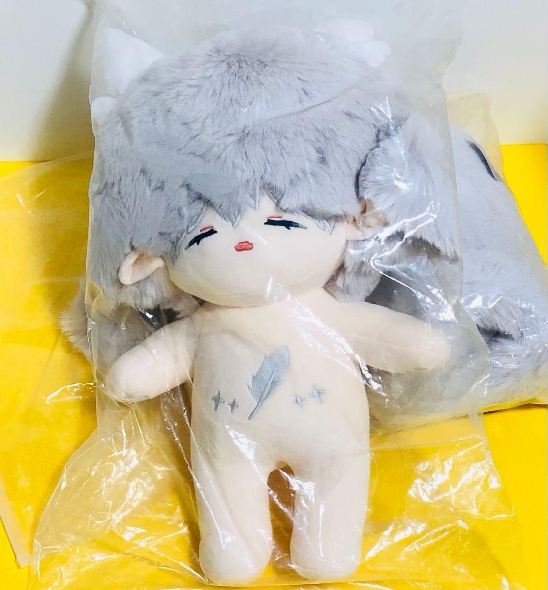 棉花娃娃 無属性ぬいぐるみ 無ぬい 服 ハンドメイド 20cm 20cm 棉花