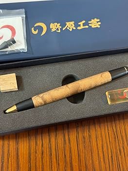 Amazon.co.jp: 人気樹種野原工芸 バーズアイメープル シャーペン 固定