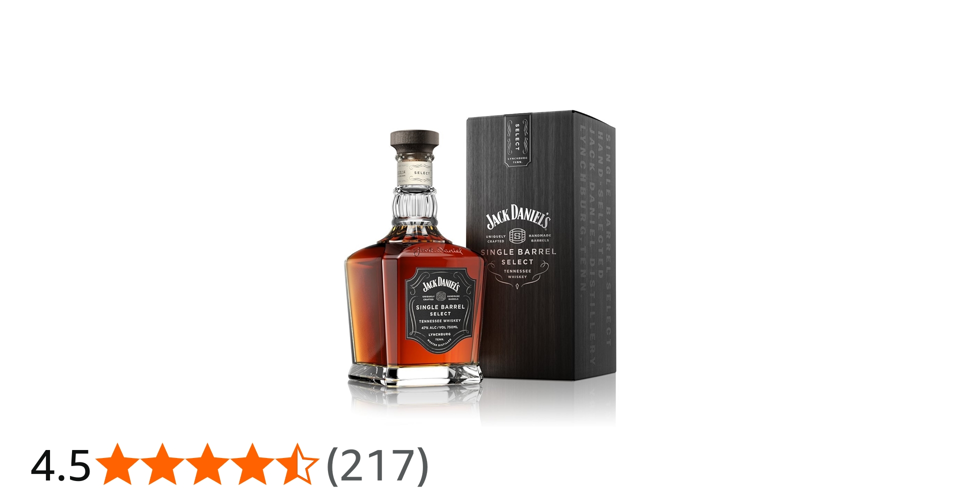 Amazon.co.jp: ジャックダニエル シングルバレル 並行品 箱付き 47度