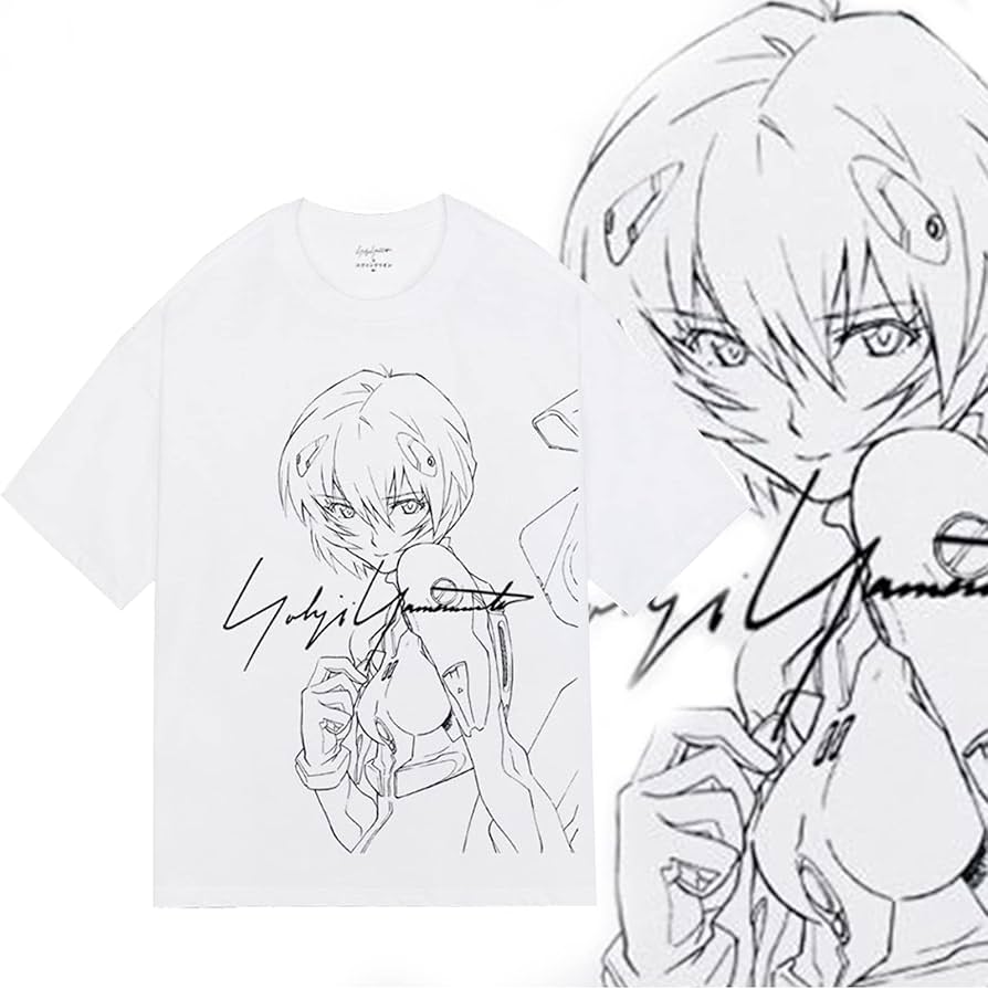 Amazon.co.jp: PANHUI 新世紀エヴァンゲリオン 綾波レイ Tシャツ