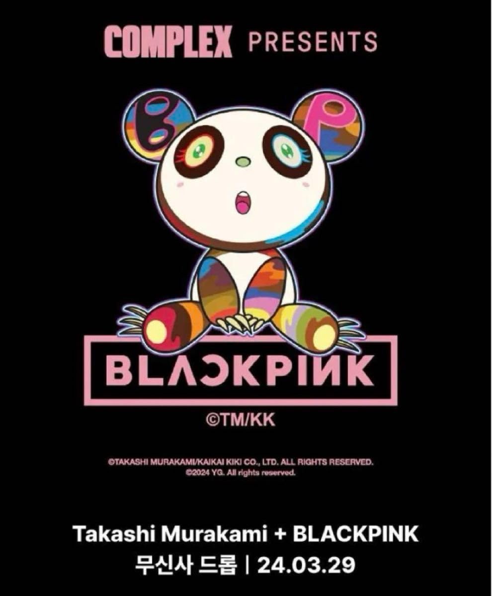blackpink カイカイキキ コラボ ペンライト 村上隆 ブラピン BLACKPINK