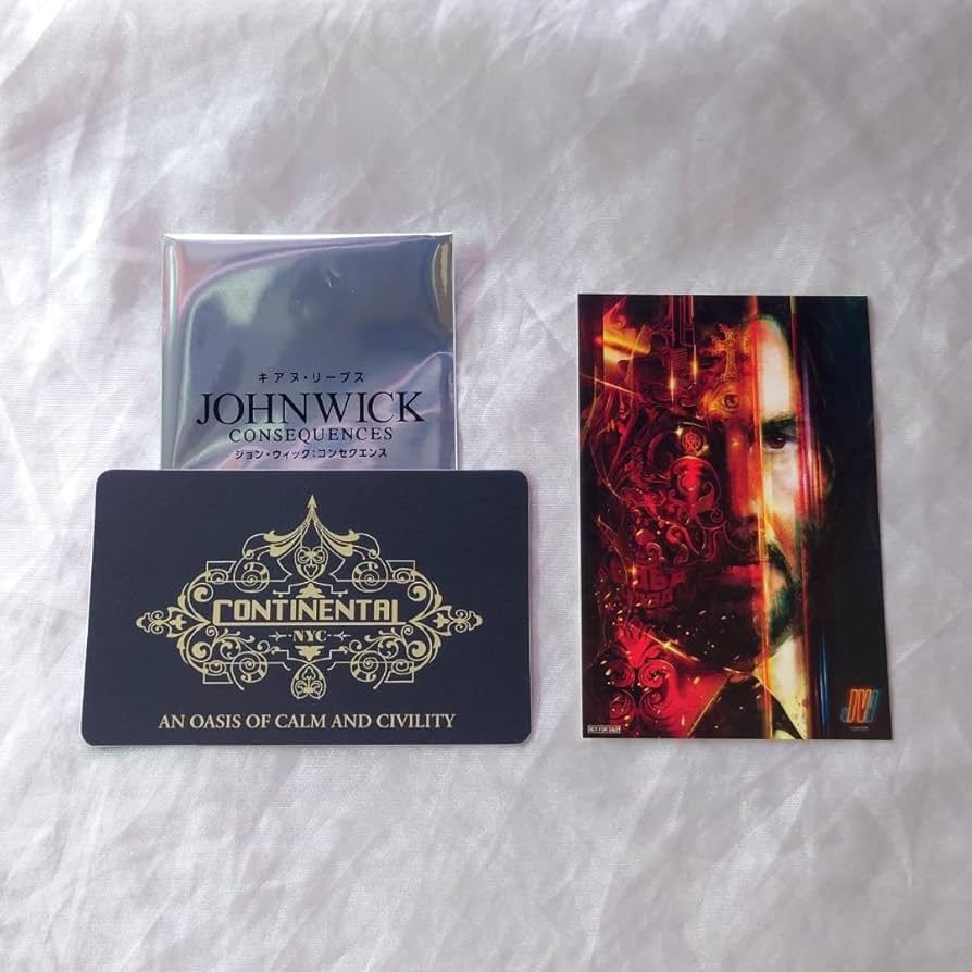 Amazon.co.jp: ジョンウィック 入場者特典 第4弾 ステッカー＋