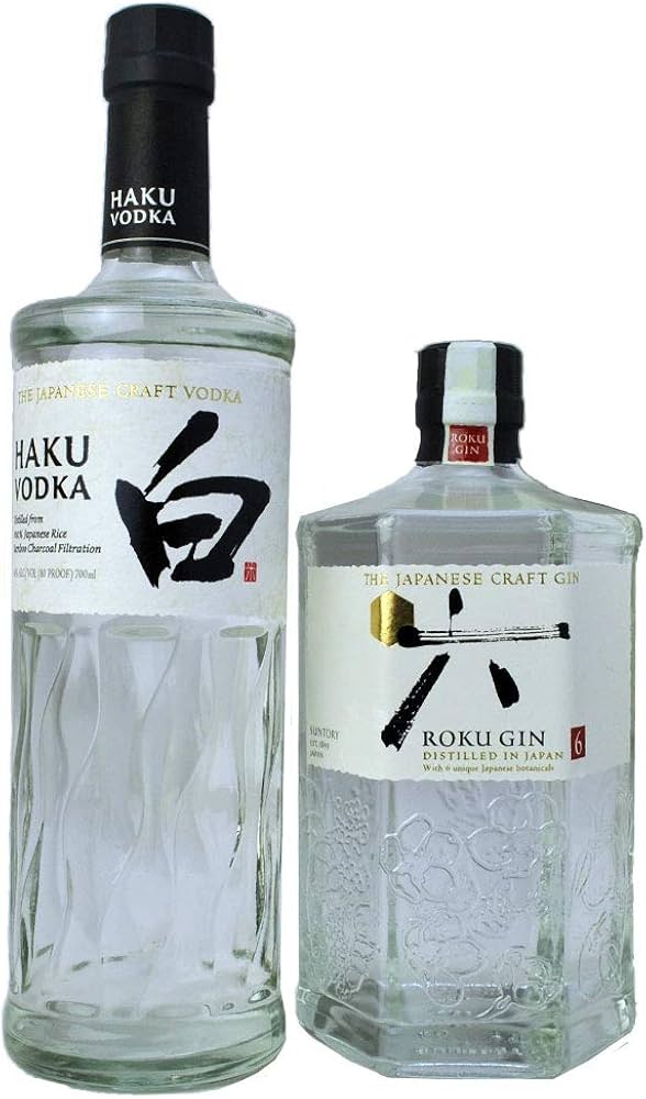 Amazon.co.jp: ジャパニーズクラフト ウォッカ HAKU 40度 ジン ROKU 47
