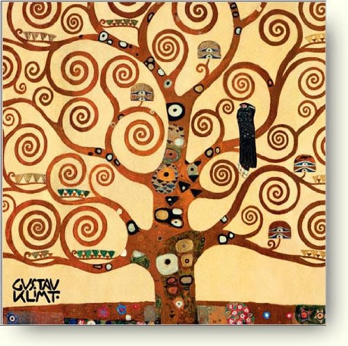 Amazon.co.jp: グスタフ クリムト 生命の樹 Tree Of Life (detail 1